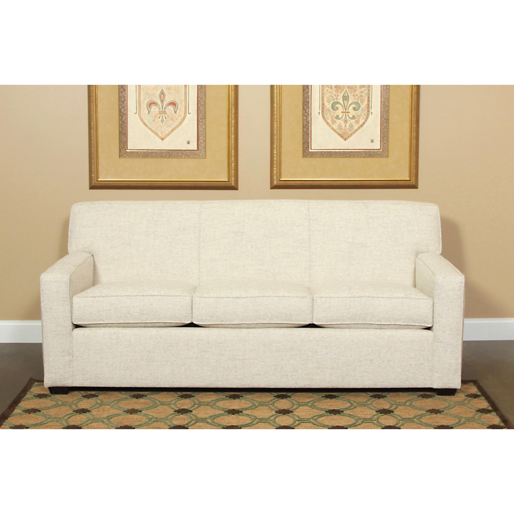 Norwalk Wesley 6770 Contemporary Attached Back Sofa Wayside